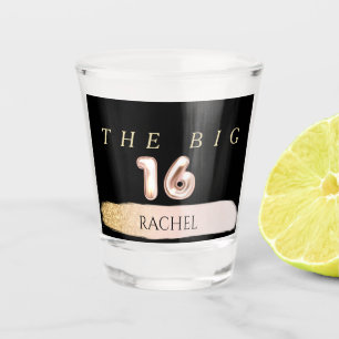 16th Birthday Personalised Shot Glass