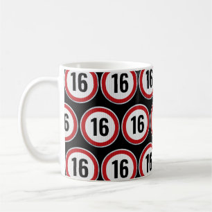 16th Birthday Speed Limit Coffee Mug
