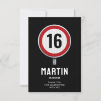 16th Birthday Speed Limit