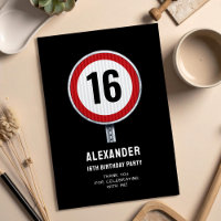 16th Birthday Speed Limit