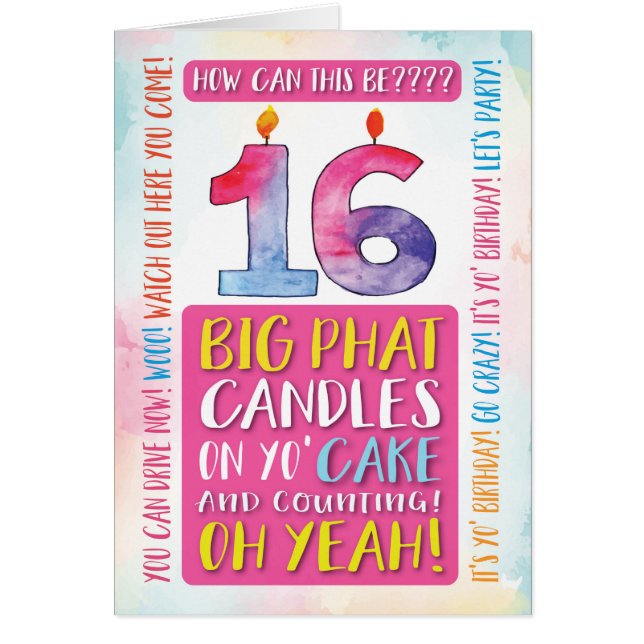 16th Birthday You Can Drive Now WOO Time to Party! (Front)