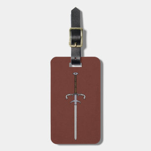 16th Century Bearing Sword Luggage Tag