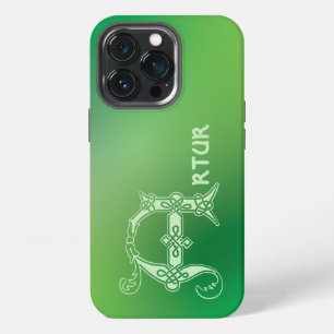16th Century Celtic Knot Decorative Capital A iPhone 13 Pro Case