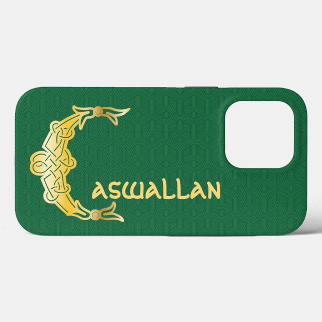 16th Century Celtic Knot Decorative Capital C Case-Mate iPhone Case (Back (Horizontal))