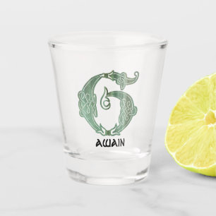 16th Century Celtic Knot Decorative Capital G Shot Glass