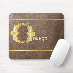 16th Century Celtic Knot Decorative Capital O Mouse Pad
