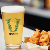 16th Century Celtic Knot Decorative Capital V