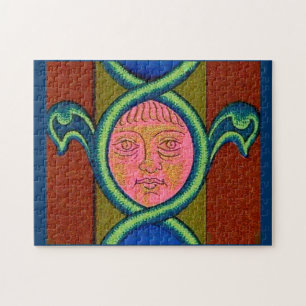 16th century found face jigsaw puzzle