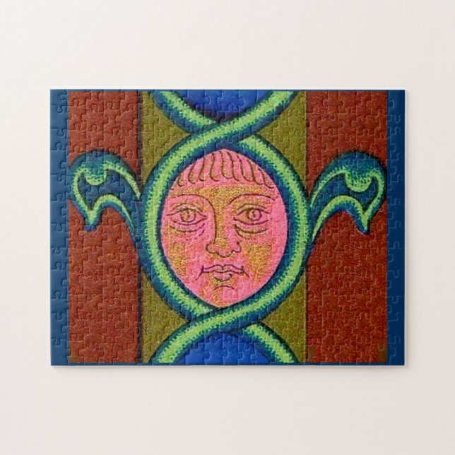 16th century found face jigsaw puzzle (Horizontal)