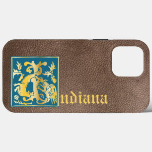 16th Century Mythic Creatures Decorative Capital I iPhone 13 Pro Max Case