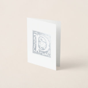 16th Century Mythic Creatures Decorative Capital P Foil Card