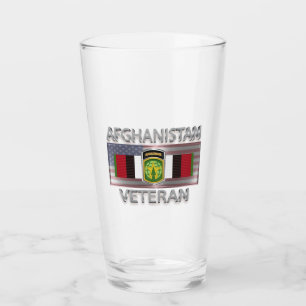 16th MP Brigade Afghanistan Veteran Glass