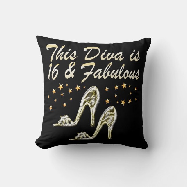 16TH SILVER SHOE QUEEN CUSHION (Front)