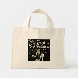 16TH SILVER SHOE QUEEN MINI TOTE BAG