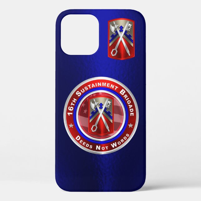 16th Sustainment Brigade Customised Case-Mate iPhone Case (Back)