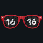 16TH SWEET 16 BIRTHDAY NOVELTY SUNGLASSES SHADES<br><div class="desc">SWEET 16 FUNGLASSES!</div>