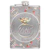 16th Wedding Anniversary Peridot, Wax, & Statice