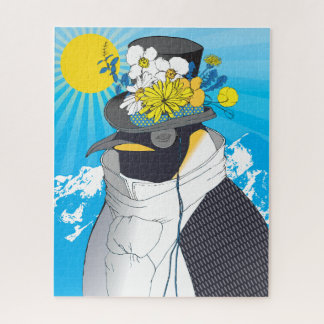 16x20 Proper Penguin Puzzle for Colorblind People