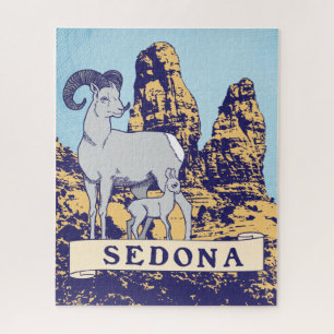 16x20 Sedona Puzzle for Colorblind People