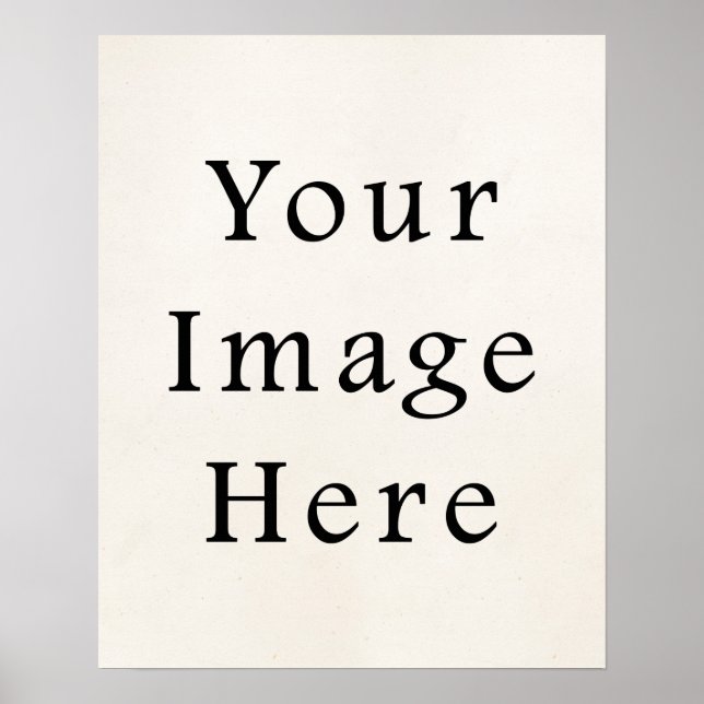 16x20 Square Posters Personalised Poster Paper (Front)