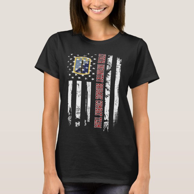 170th Infantry Brigade Combat Team Veteran Veteran T-Shirt (Front)