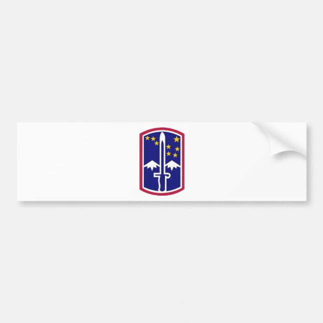 172nd Infantry Brigade Bumper Sticker (Front)