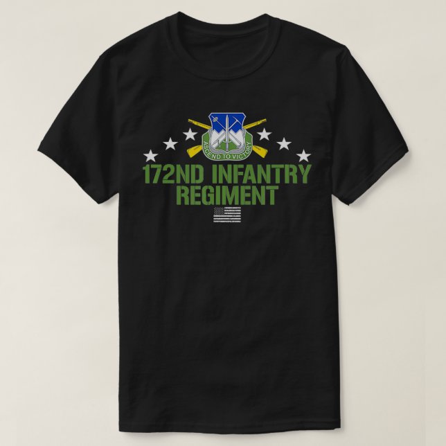 172nd Infantry Regiment  T-Shirt (Design Front)