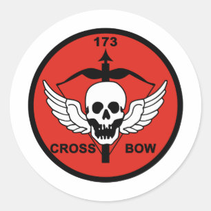 173rd AHC Crossbow Classic Round Sticker