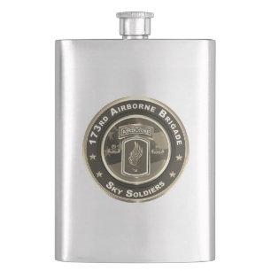 173rd Airborne Brigade Combat Team Hip Flask