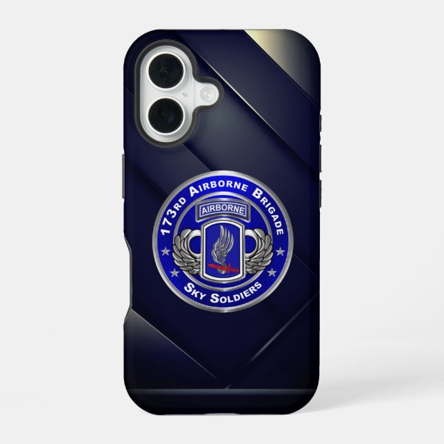 173rd Airborne Brigade   iPhone 16 Case (Back)