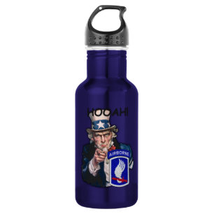 173rd Airborne Brigade Patch 532 Ml Water Bottle