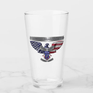 173rd Airborne Brigade “Proud To Have Served” Glass