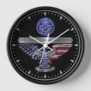 173rd Airborne Brigade Veteran Clock