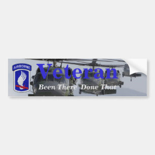 173rd airborne brigade veterans vets bumper sticker