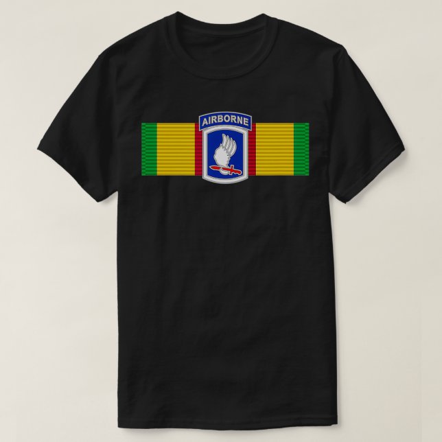 173rd Airborne Brigade - Vietnam Veteran T-Shirt (Design Front)