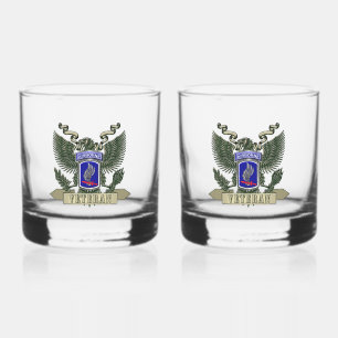 173rd Airborne Brigade Whiskey Glass