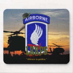 173rd airborne LRRPS LRRP vietnam vets Mousepad