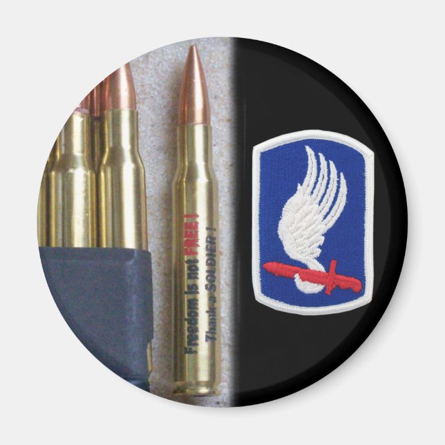 173rd airborne patch vet magnet vfw nam iraq (Front)