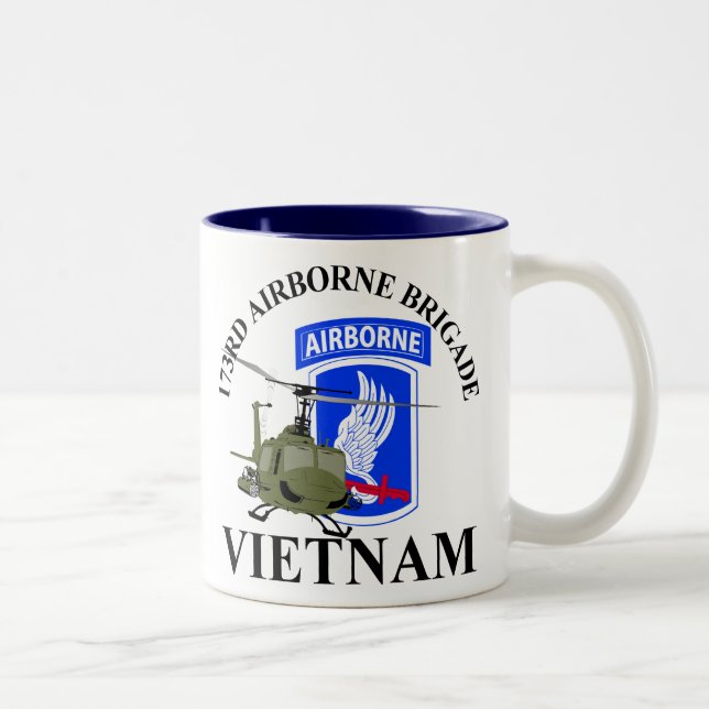 173RD Airborne Vietnam Two-Tone Coffee Mug (Right)
