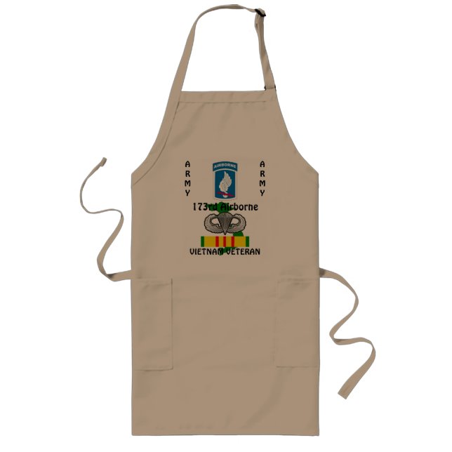 173rd Airborne Vietnam Veteran BBQ Apron 2/t (Front)