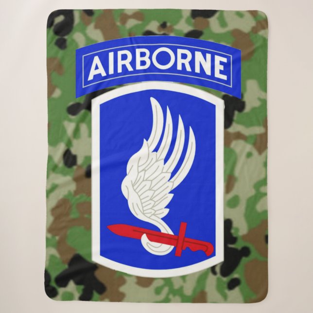 173rd sherpa blanket (Front)