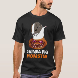 175 Guinea Pig Momster Pumpkin Monster Funny Hallo T-Shirt