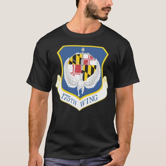 175Th Wing Maryland Air National Guard Military Pa T-Shirt (Front)