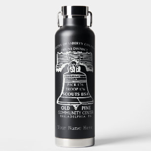 176 Black Metal Water Bottle