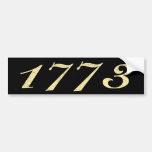 1773 BUMPER STICKER