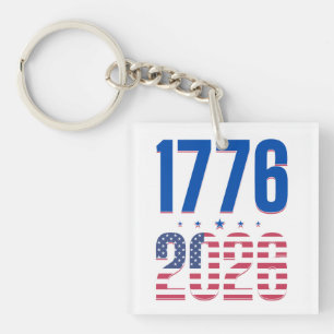 1776 2026 250 years freedom key ring