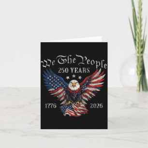 1776 2026 250th Anniversary Card