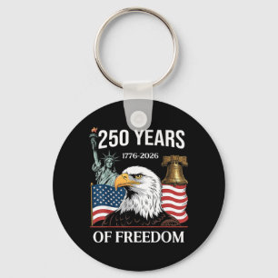 1776-2026 250th Anniversary USA 250 Years of Key Ring