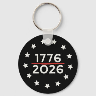 1776 2026 250th Anniversary Usa Betsy Ross Flag 4t Key Ring