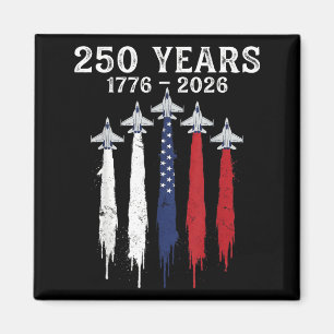 1776-2026 250th Birthday USA 250 Years Anniversary Magnet